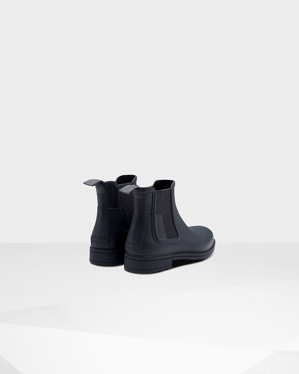Botas Chelsea Hunter Homem Azul Marinho - Refined Slim Fit - 10URLESFJ
